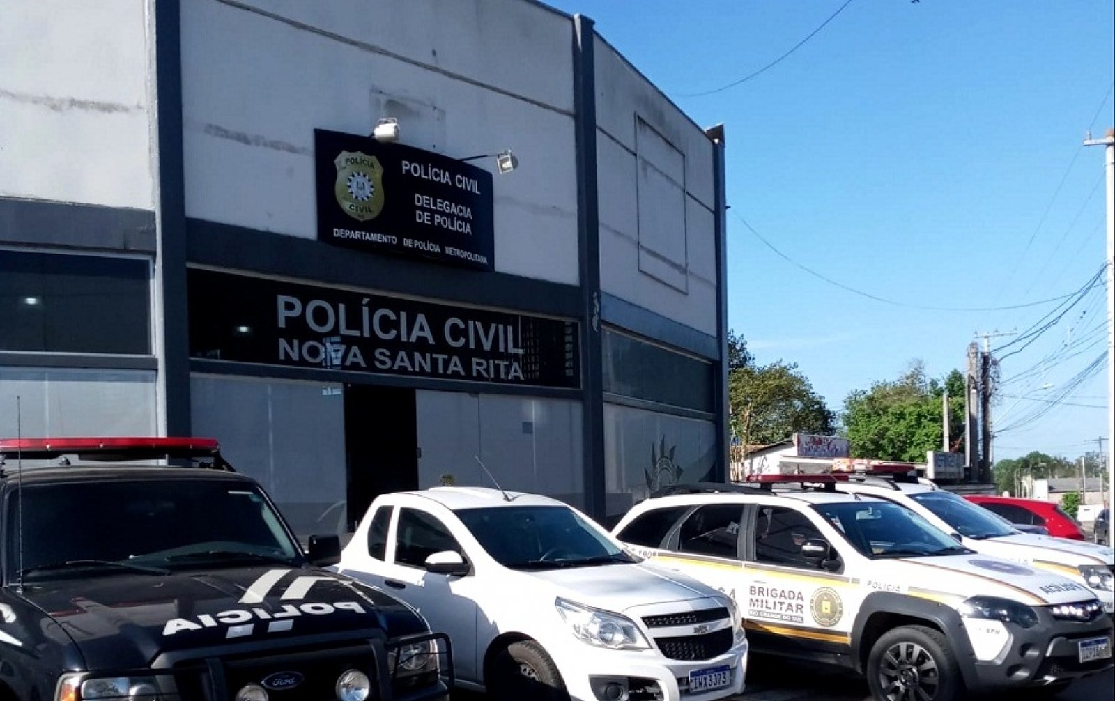 Criminosos roubam fios e delegacia de Nova Santa Rita fica sem telefone