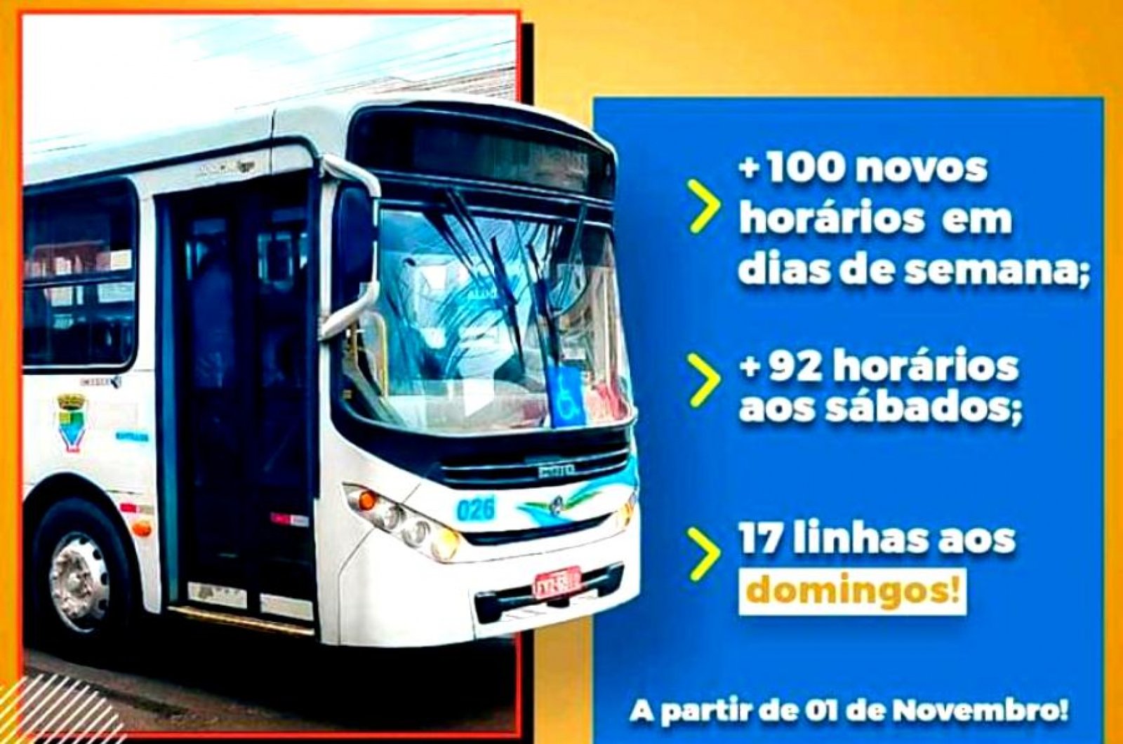 Sapucaia do Sul amplia oferta de horários do transporte público