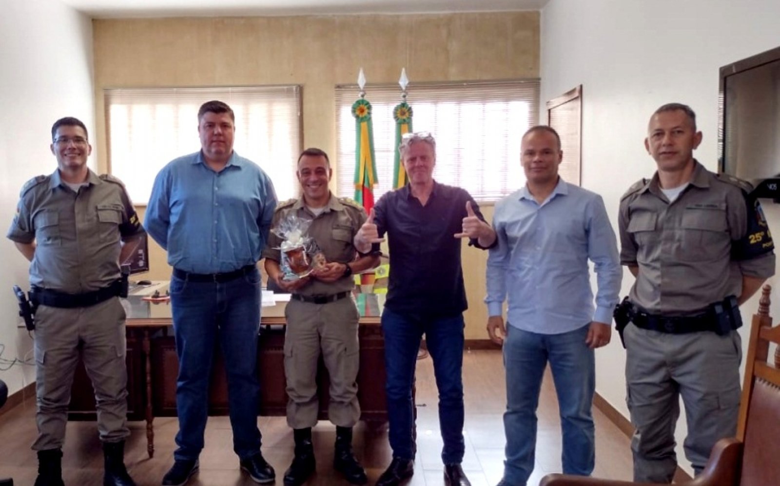 Aumento de efetivo da Brigada Militar para o município