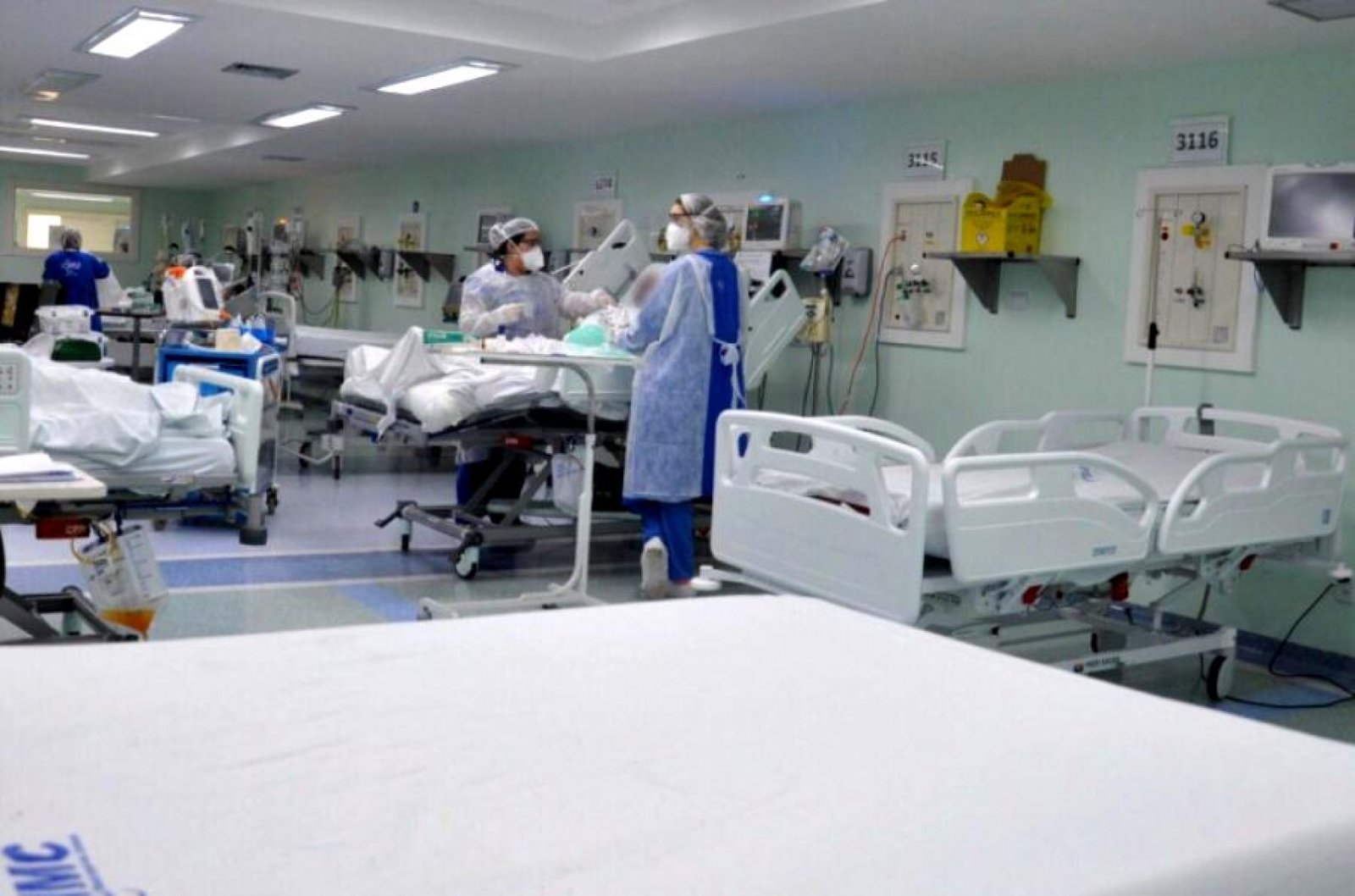 Ocupação dos leitos de UTI covid caiu para 13 por cento em Canoas