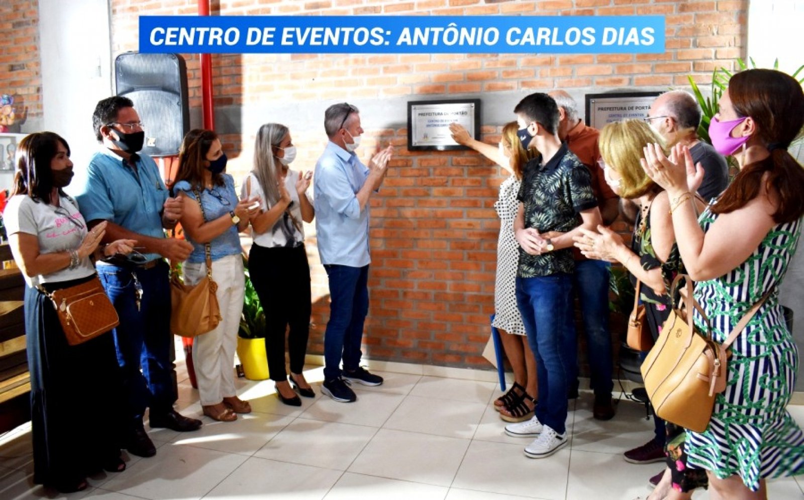 Centro de Eventos de Portão recebe nome de Antônio Carlos Dias