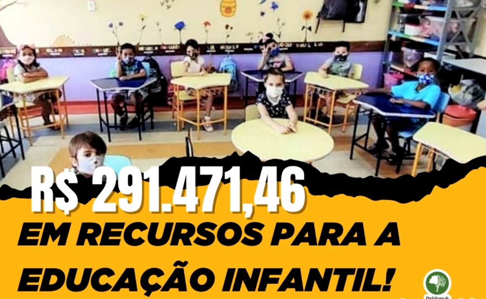 Mais recursos para a educação infantil no município