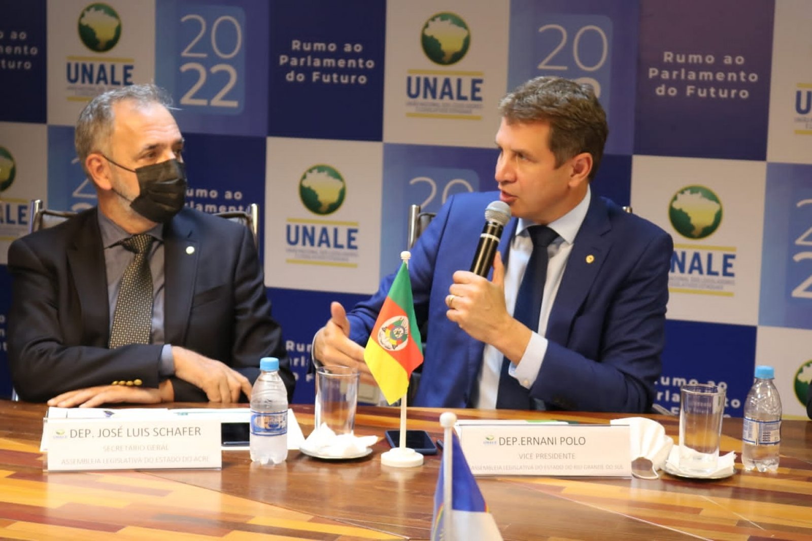 Deputado Ernani Polo assume vice-presidência da UNALE
