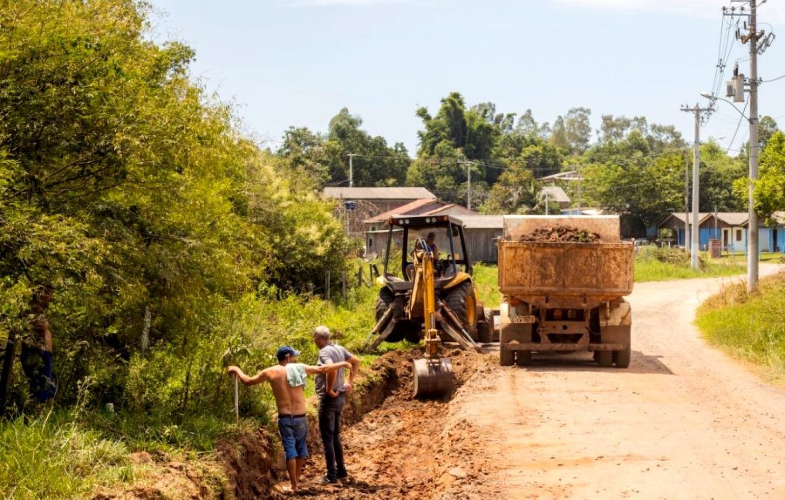 Desenvolvimento e início de novas obras no município
